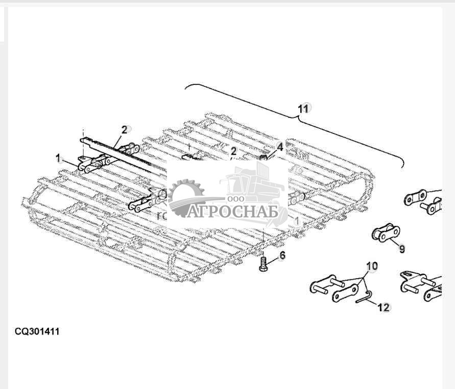 CONVEYOR CHAIN (S 300) 